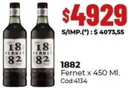 Diarco 1882 fernet oferta
