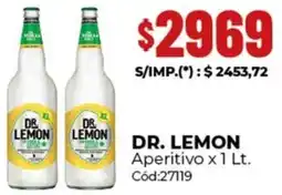 Diarco Dr. lemon aperitivo oferta