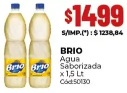 Diarco Brio agua saborizada oferta