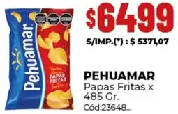 Diarco Pehuamar papas fritas oferta