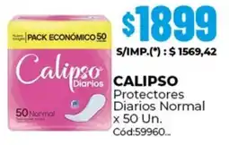 Diarco Calipso protectores diarios normal oferta
