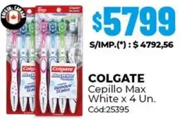 Diarco Colgate cepillo max white oferta