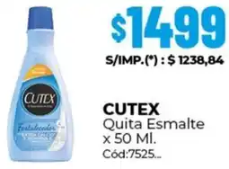 Diarco Cutex quita esmalte oferta