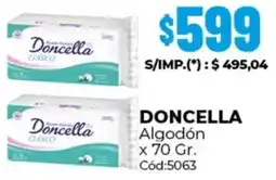 Diarco Doncella algodón oferta