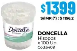 Diarco Doncella hisopos oferta