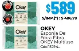 Diarco Okey esponja de fibra fibra multiuso oferta