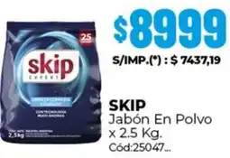 Diarco Skip jabón en polvo oferta