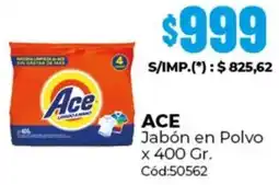 Diarco Ace jabón en polvo oferta