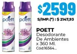 Diarco Poett desodorante de ambientes oferta
