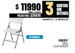 Diarco Okey silla oferta