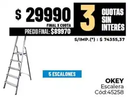 Diarco Okey escalera oferta