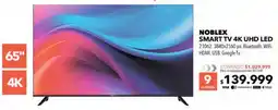 Nexon Noblex smart tv 65" oferta