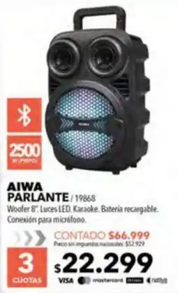 Nexon Aiwa parlante oferta