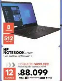 Nexon Hp notebook oferta