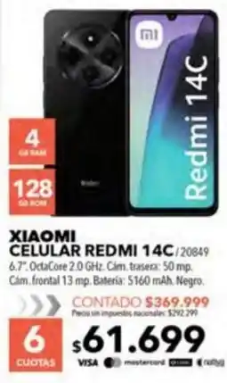 Nexon Xiaomi redmi 14c oferta