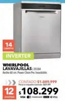 Nexon Whirlpool lavavajillas oferta