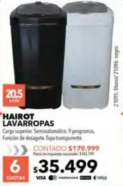 Nexon Hairot lavarropas oferta