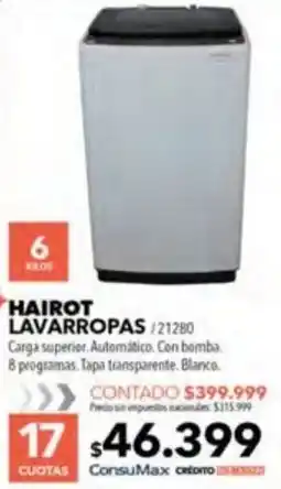 Nexon Hairot lavarropas oferta