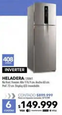 Nexon Electrolux heladera oferta