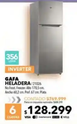Nexon Gafa heladera oferta