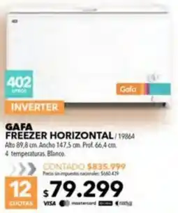 Nexon Gafa freezer horizontal oferta
