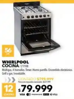 Nexon Whirlpool cocina oferta
