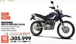 Nexon Motomel moto enduro skua oferta