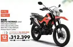 Nexon Siam moto nomad oferta
