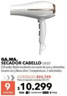Nexon Ga.ma. secador cabello oferta