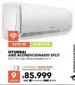 Nexon Hyundai aire acondicionado split oferta