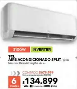 Nexon Tcl aire acondicionado split oferta