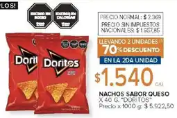 Carrefour Express Doritos nachos sabor queso oferta