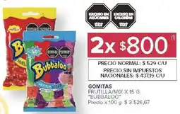 Carrefour Express Bubbaloo gomitas frutilla/mix oferta