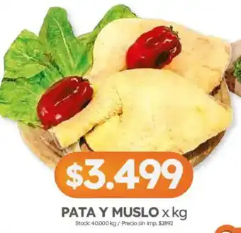Cordiez Pata y muslo oferta
