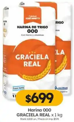 Cordiez Graciela real harina 000 oferta