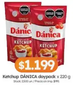 Cordiez Dánica ketchup doypack oferta