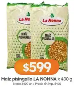 Cordiez La nonna maíz pisingallo oferta