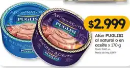 Cordiez Puglisi atún al natural o en aceite oferta