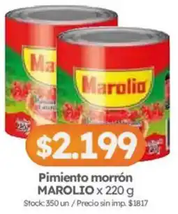 Cordiez Marolio pimiento morrón oferta