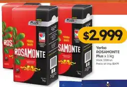 Cordiez Rosamonte yerba plus oferta
