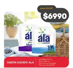 Supermercados Tadicor Ala jabón líquido oferta