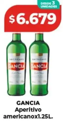 Supermayorista Vital Gancia aperitivo americano oferta