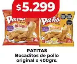 Supermayorista Vital Patitas bocaditos de pollo original oferta