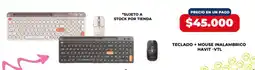 Supermayorista Vital Teclado + mouse inalambrico havit -vtl oferta
