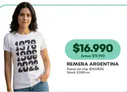 Super MAMI Remera argentina oferta