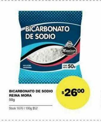 Atomo Conviene Bicarbonato De Sodio Reina Mora oferta