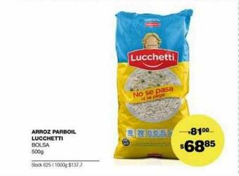 Atomo Conviene Arroz Parboil Lucchetti oferta
