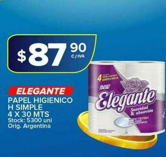 Carrefour Maxi Elegante Papel Higienico H Simple oferta