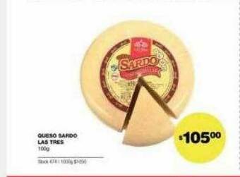 Atomo Conviene Queso Sardo Las Tres oferta