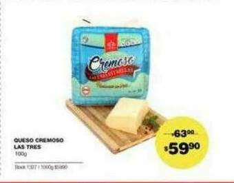 Atomo Conviene Queso Cremoso Las Tres oferta